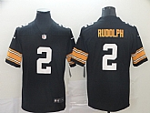 Nike Steelers 2 Mason Rudolph Black Alternate Vapor Untouchable Limited Jersey,baseball caps,new era cap wholesale,wholesale hats